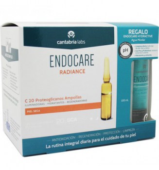 pack-endocare-radiance-c-proteoglicanos-30-ampollas-agua-micelar-100ml PIEL SSECA8